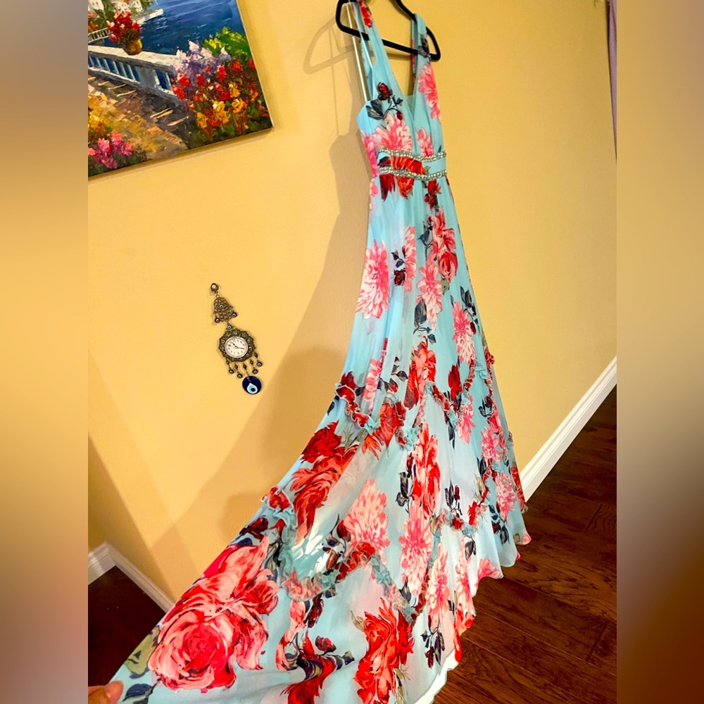 Midnight Doll size 5 long dress, prom dress, wedding dress, party dress